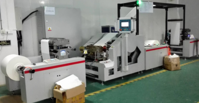 Narrow width multifunctional hot melt adhesive coating die cutting composite machine (regular&UV type) Narrow width multifunctional hot melt adhesive coating die cutting composite machine (regular&UV type)